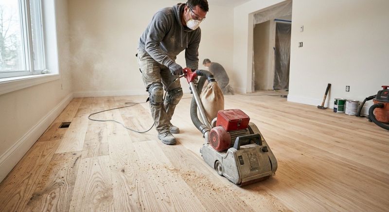 Ash Floor Refinishing in Alpharetta, GA