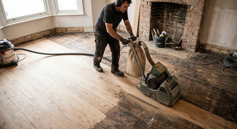 Ash Floor Refinishing in Kansas City, KS