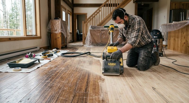 Bamboo Floor Refinishing in Alpharetta, GA