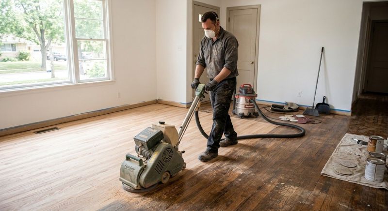 Birch Floor Refinishing in Alpharetta, GA