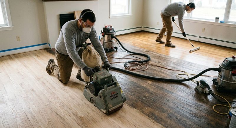 Cherry Floor Refinishing in Overland Park, KS