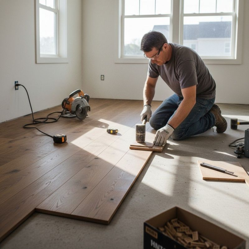 Hardwood Floor Installation