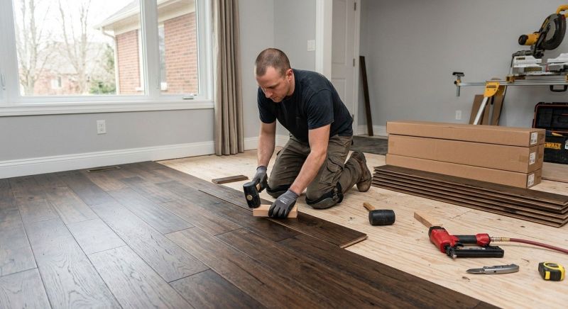 Hardwood Floor Installation in Manassas, VA