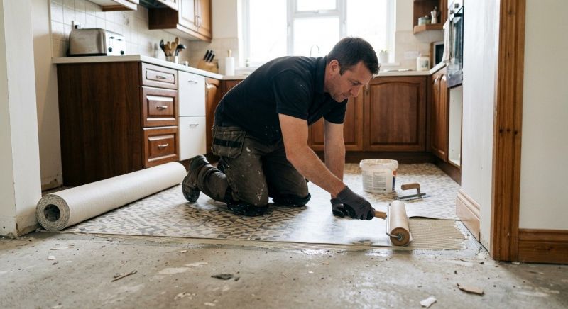 Linoleum Flooring Replacement in Frisco, TX