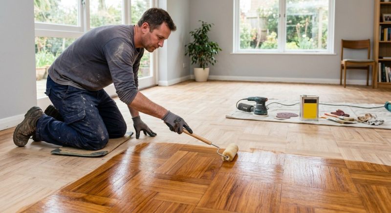 Parquet Floor Refinishing in Kansas City, KS