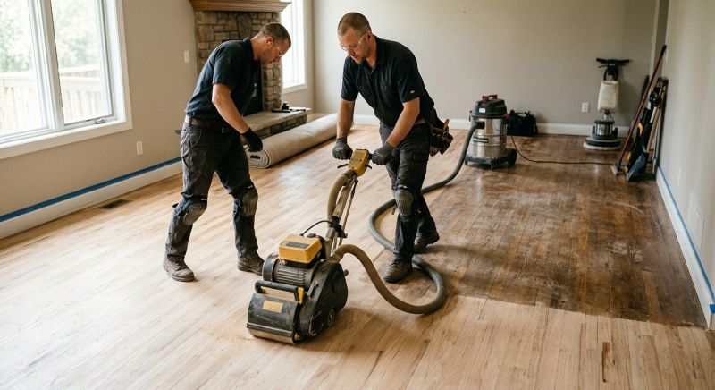 Wood Floor Refinishing in Olathe, KS